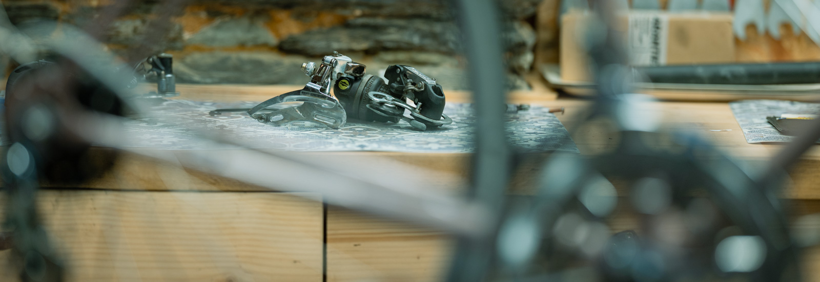Changement dérailleur vitesses vélo