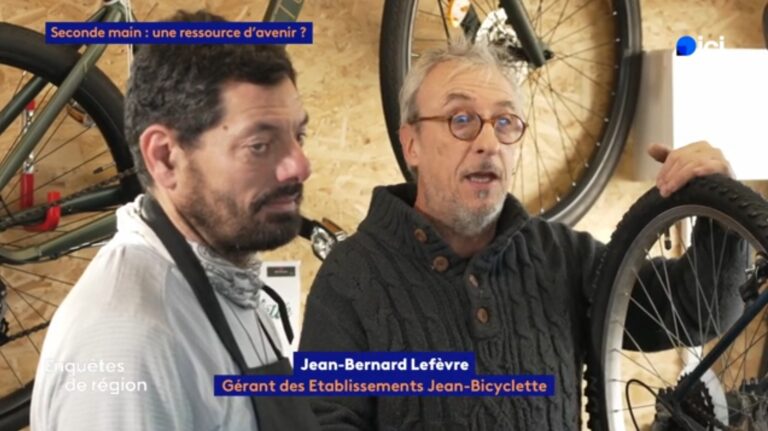 Jean-Bicyclette sur France TV